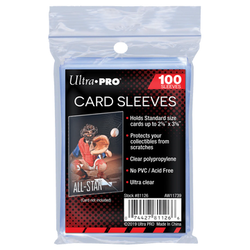 100 Fundas Penny Sleeves Ultra Pro – Fundas Protectoras TCG