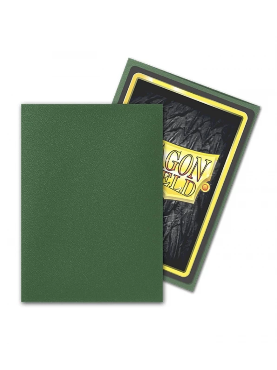 Fundas Dragon Shield Matte Forest Green — Standard 63×88 mm (100 uds)